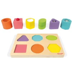 Puzzle De 6 Cubos Sensoriales