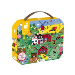 Puzzle De Observacion La Granja: 24 Piezas