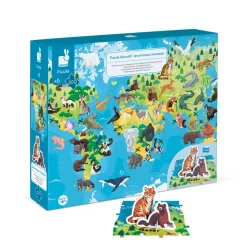 Puzzle Educativo: Animales En Peligro De Extincion