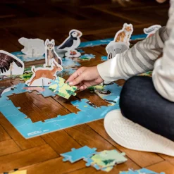 Puzzle Educativo: Animales En Peligro De Extincion