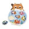 Puzzle Encajable Con Pomo: La Pecera
