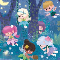 Puzzle Hadas Y Nenufares: 36 Piezas