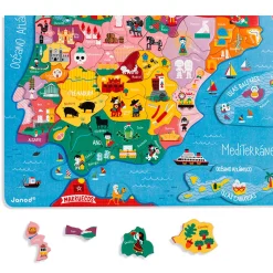 Puzzle Magnetico De Espana