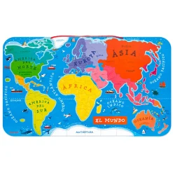 Puzzle Magnetico Mapamundi