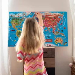 Puzzle Magnetico Mapamundi