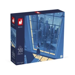 Puzzle Noche Azul: 500 Piezas