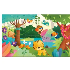 Puzzle Panoramico Selva: 36 Piezas