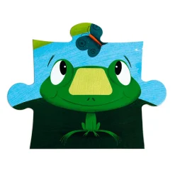 Puzzle Tactil Gigante Animales De La Granja: 20 Piezas