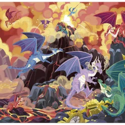 Puzzle Tierra De Dragones: 54 Piezas