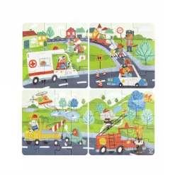 Puzzles Evolutivos Vehiculos De Rescate