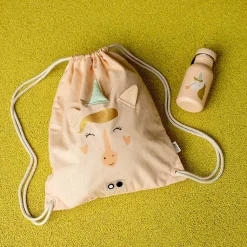 Saco De Tela Unicornio