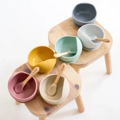Set De Alimentacion Nordic Wave Mostaza