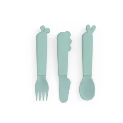 Set De Cubiertos Deer Friends Azul