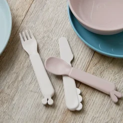Set De Cubiertos Deer Friends Azul