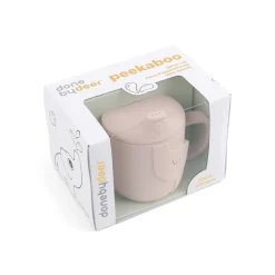 Taza De Aprendizaje Con Asas Silicona Rosa