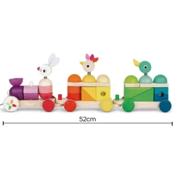 Tren Gigante Multicolor Zigolos